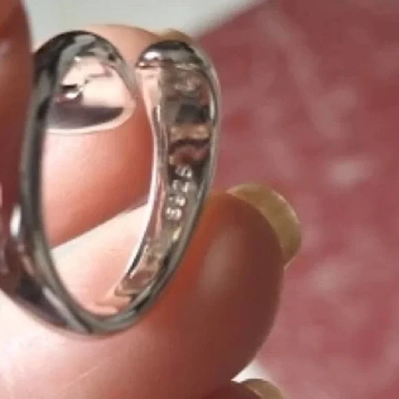 NEW STERLING SILVER ADJUSTABLE RESIZABLE MINIMALIST RING SET - Picture 10 of 10